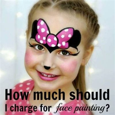 how much to charge for face painting per face how important is the quality of the face paint?